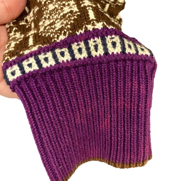 Colours by Alexander Julian Vintage Grandpa Style Sweater Size XL - Picture 5 of 8